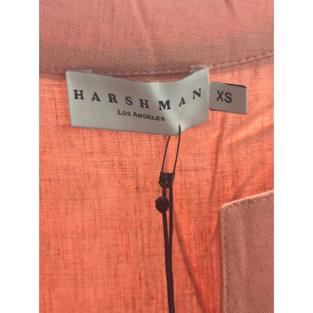 Harshman NEW Ella Midi 3/4 Sleeve Tiered A-Line V-Neck Dress Rose Size X-Small‎ - Picture 4 of 8